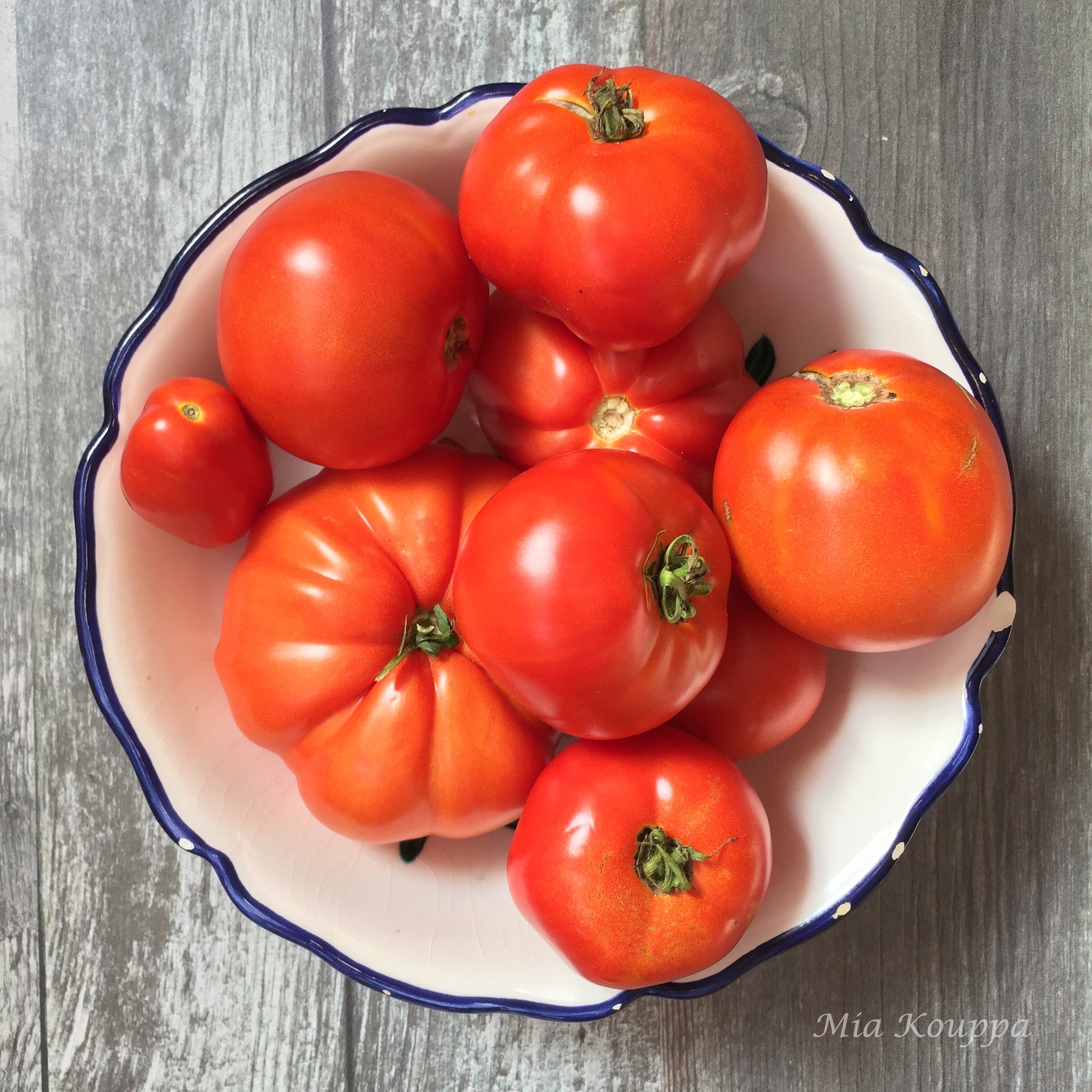 Garden fresh tomatoes
