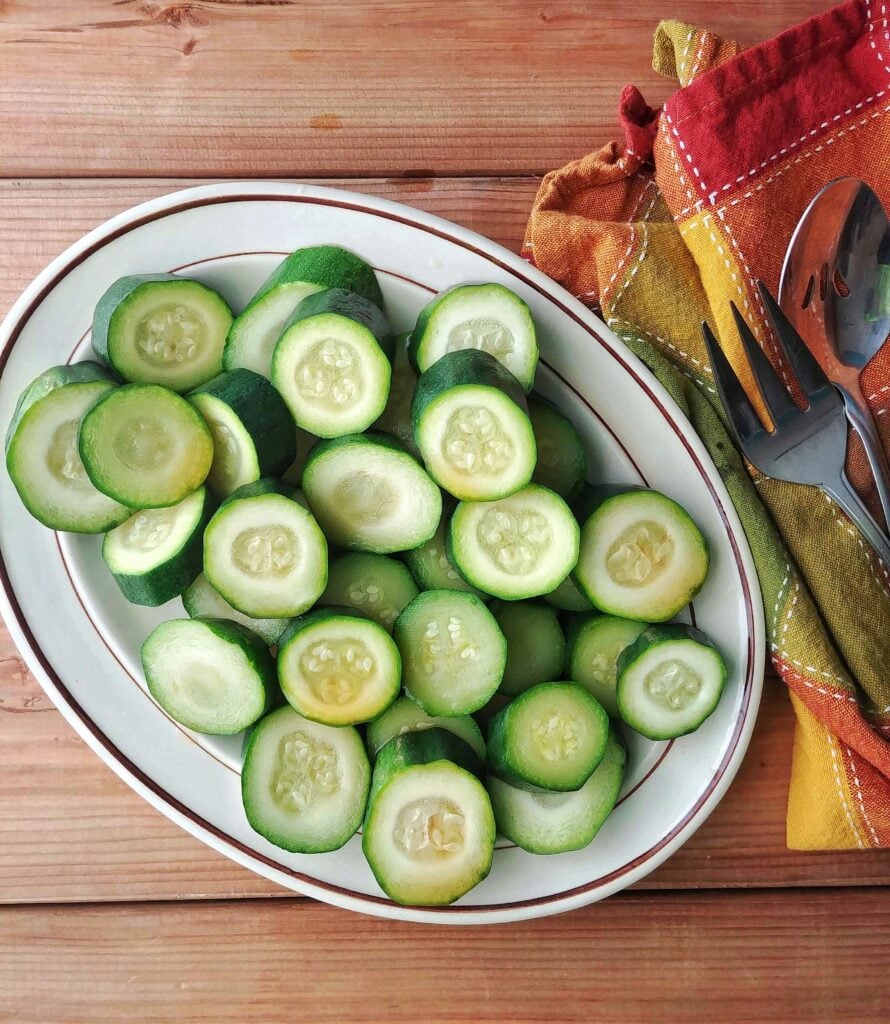 Zucchini salad