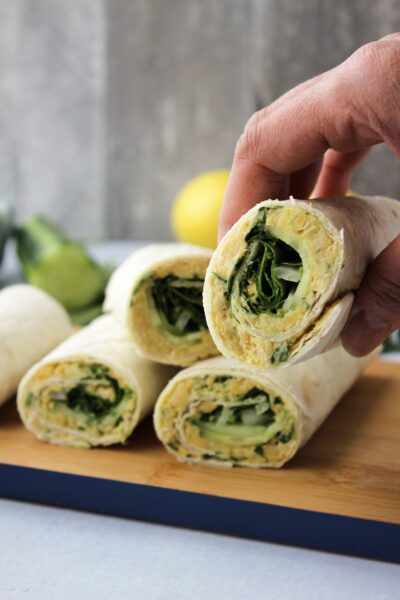 Chickpea wraps
