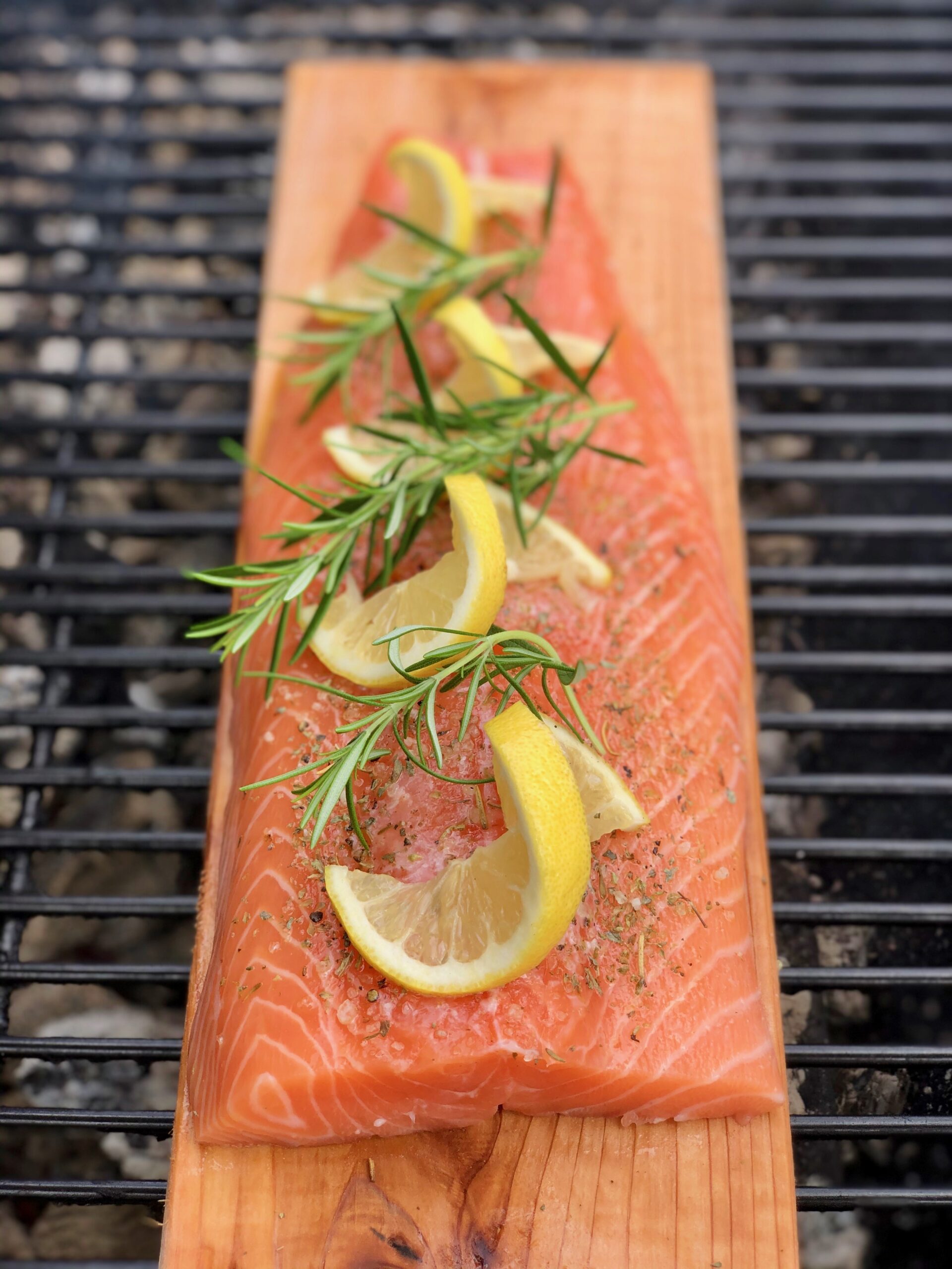 Cedar planked salmon - Mia Kouppa, Greek recipes and more
