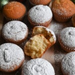Vasilopita cupcakes