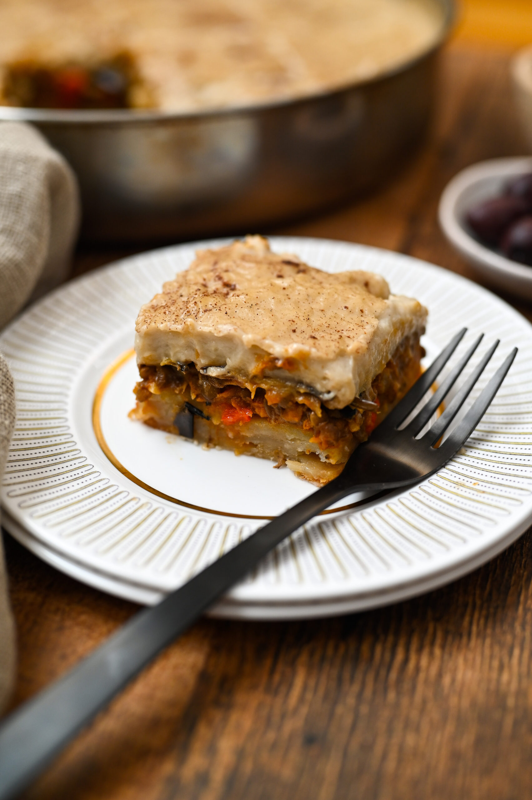 Vegan moussaka