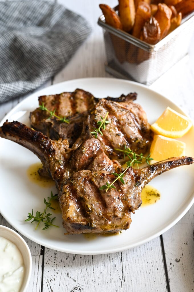 Perfect recipe for marinated and grilled lamb chops for any occasion.