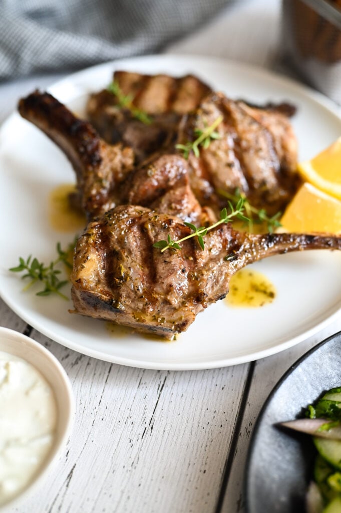 Perfect recipe for marinated and grilled lamb chops for any occasion.