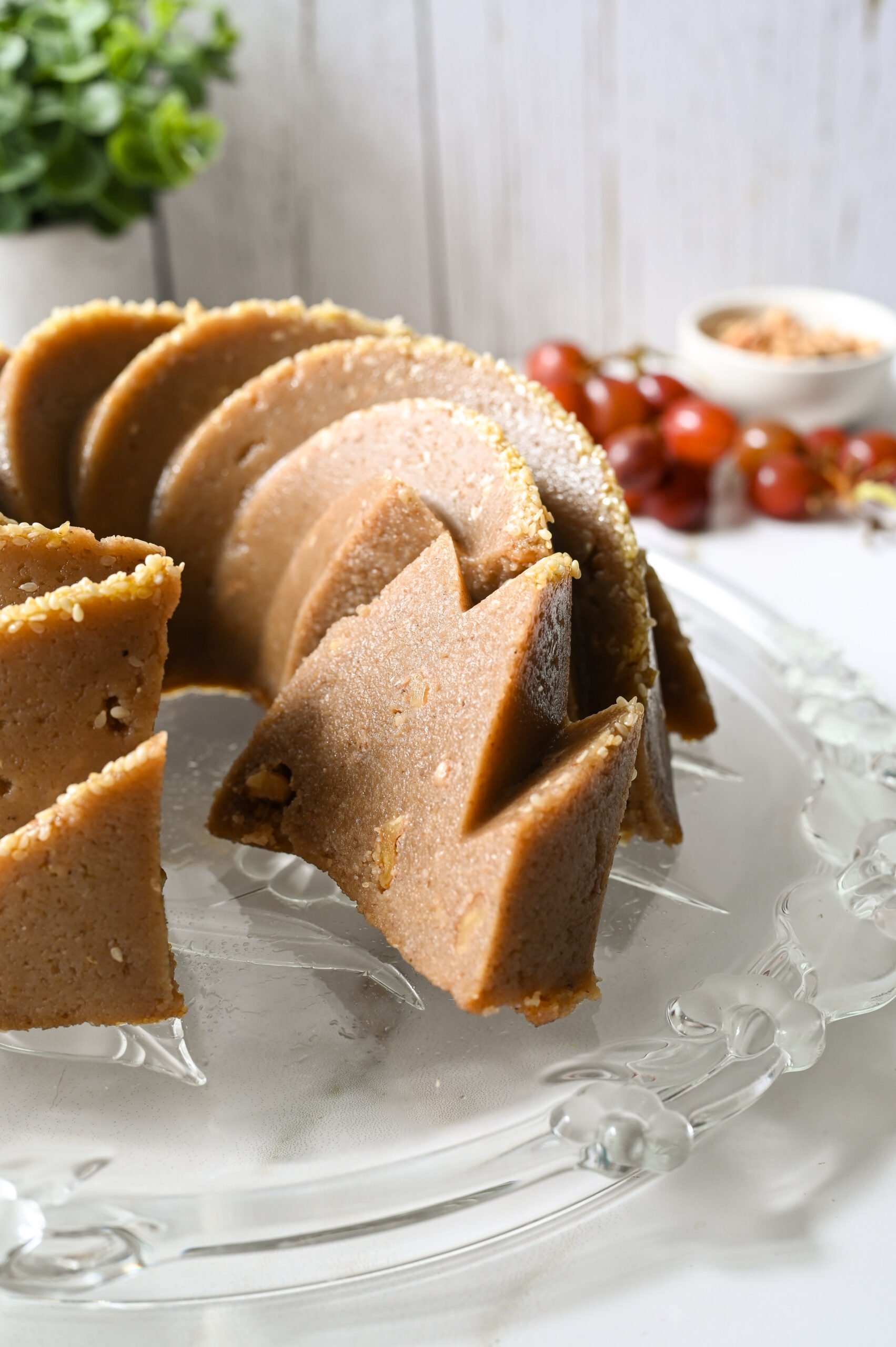 Semolina halva with petimezi Mia Kouppa, Greek recipes and more