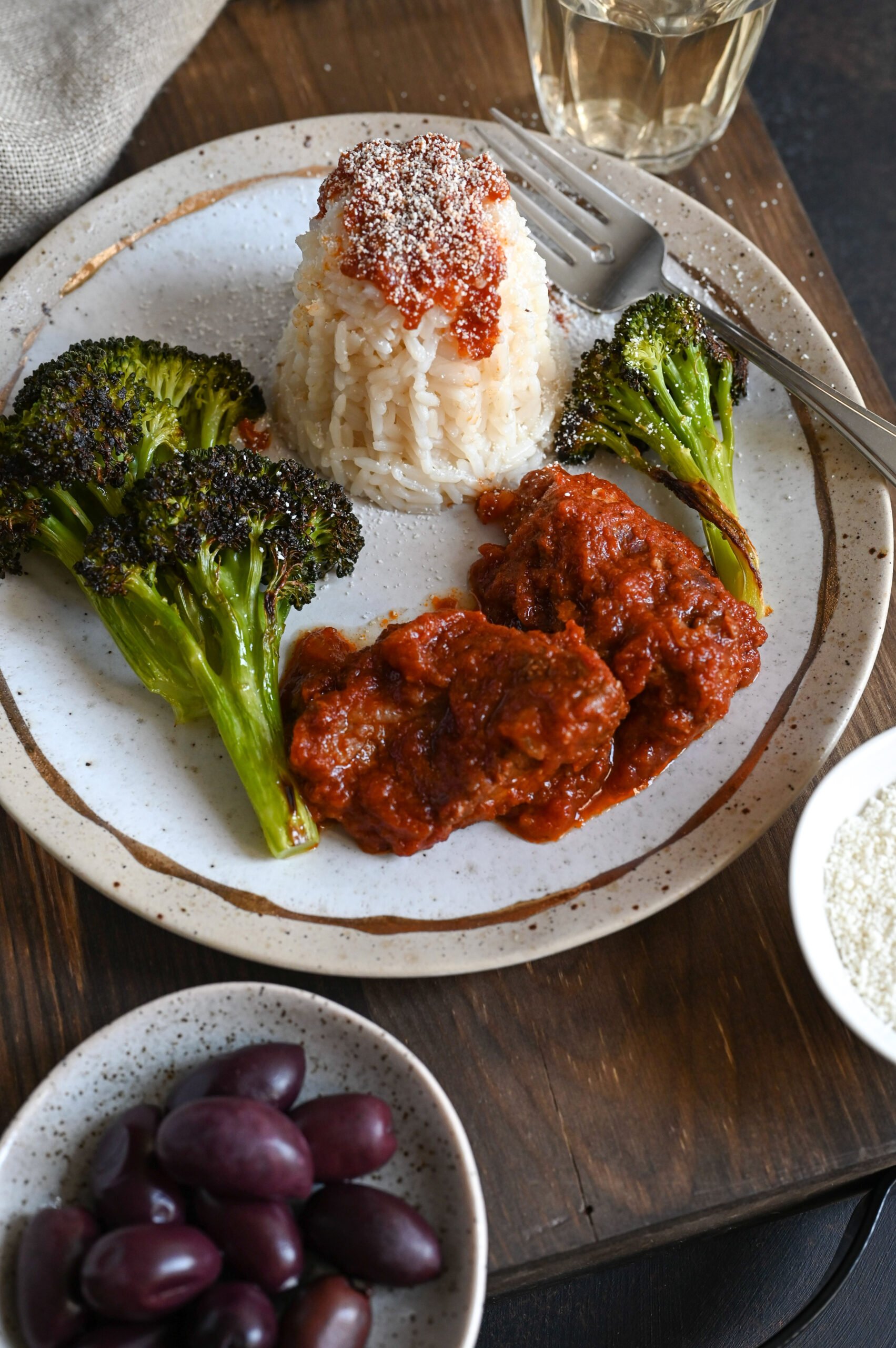 Veal kokkinisto with rice (Μοσχαράκι κοκκινιστό με ρύζι) Mia Kouppa