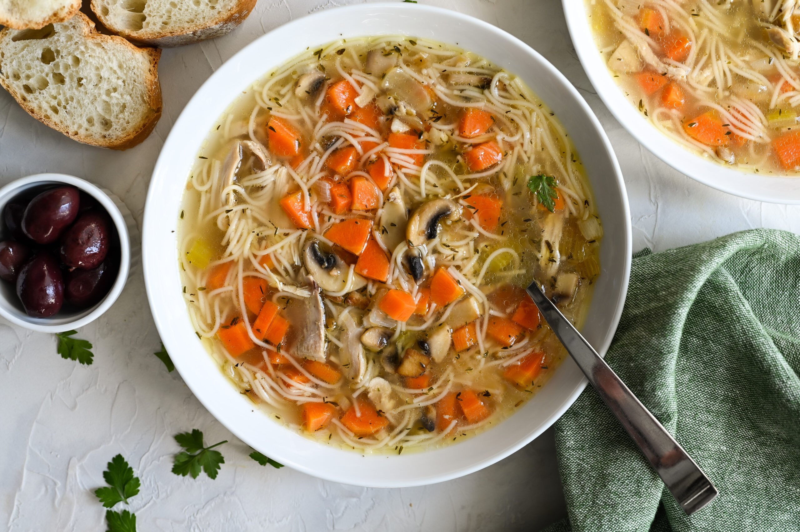 Easy chicken noodle soup