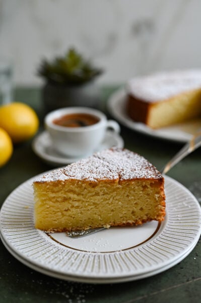 Easy lemon ricotta cake that is full of citrus flavour and with a great texture.