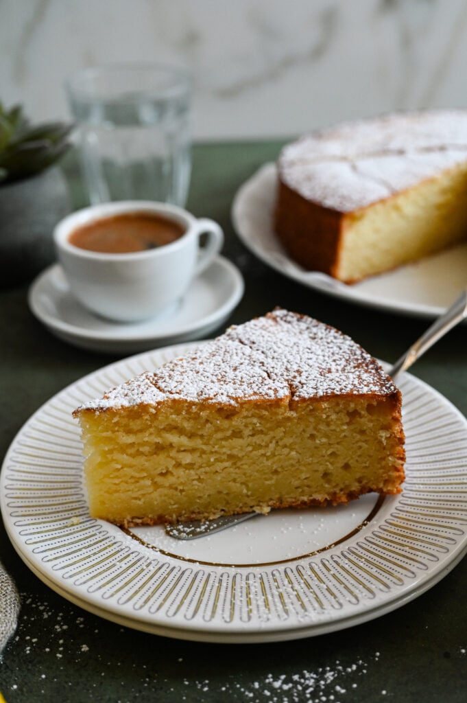 Easy lemon ricotta cake that is full of citrus flavour and with a great texture.