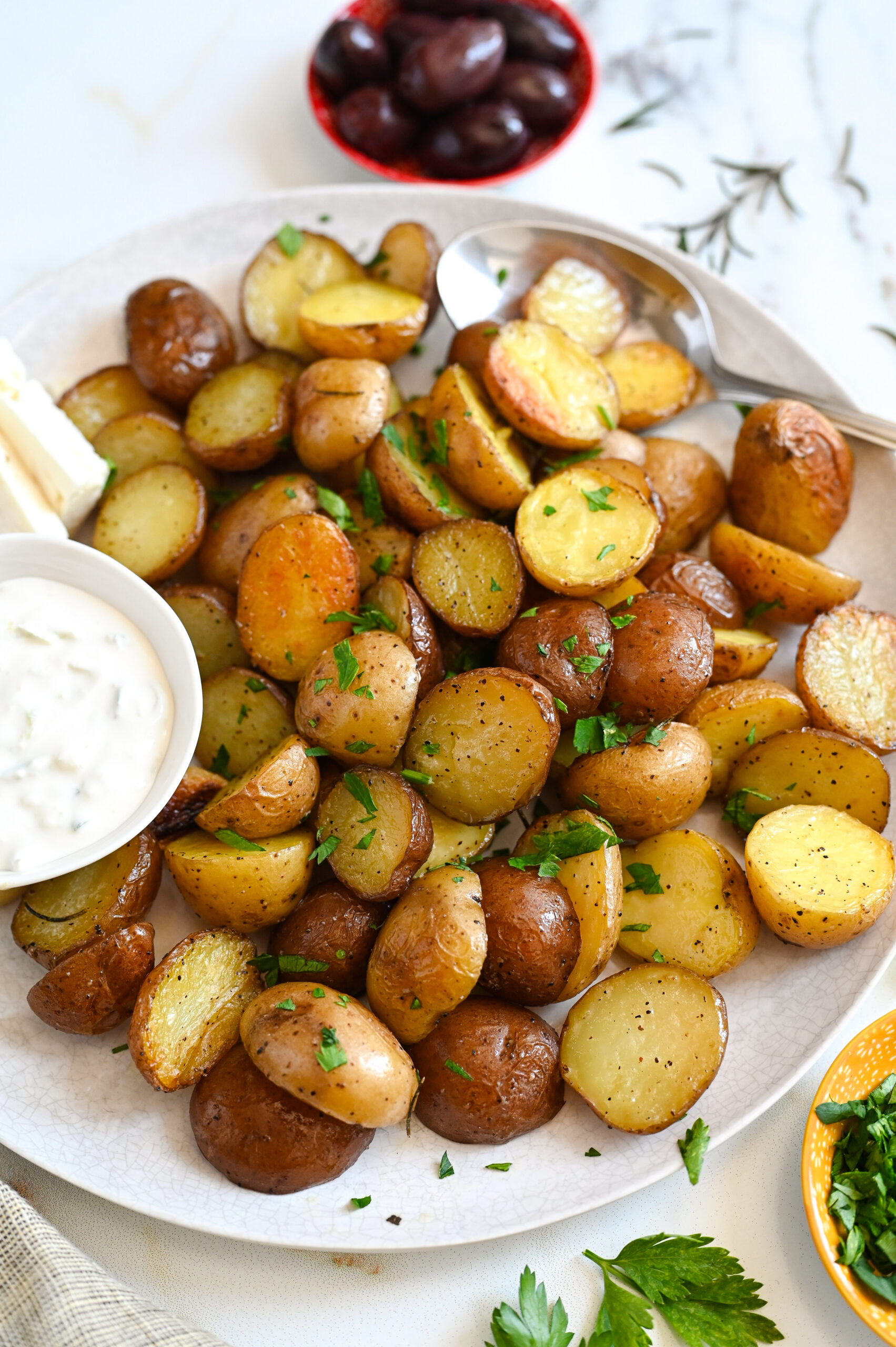 Easy roasted potatoes - Mia Kouppa, Greek recipes and more