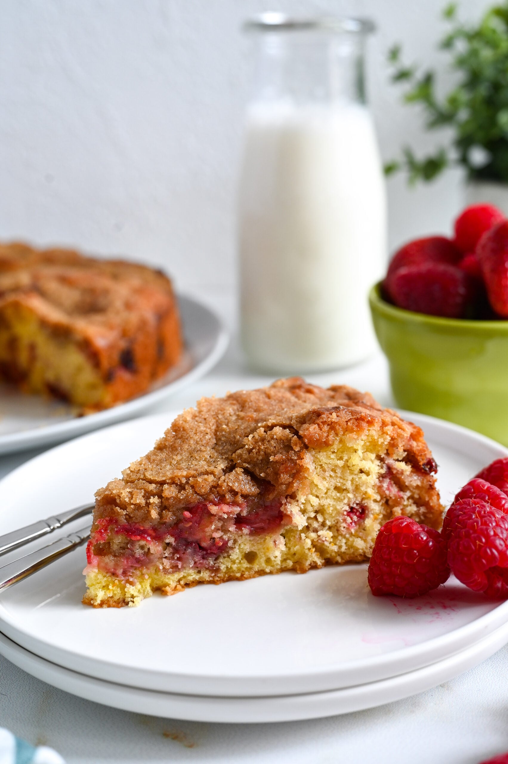 Mixed berry buckle