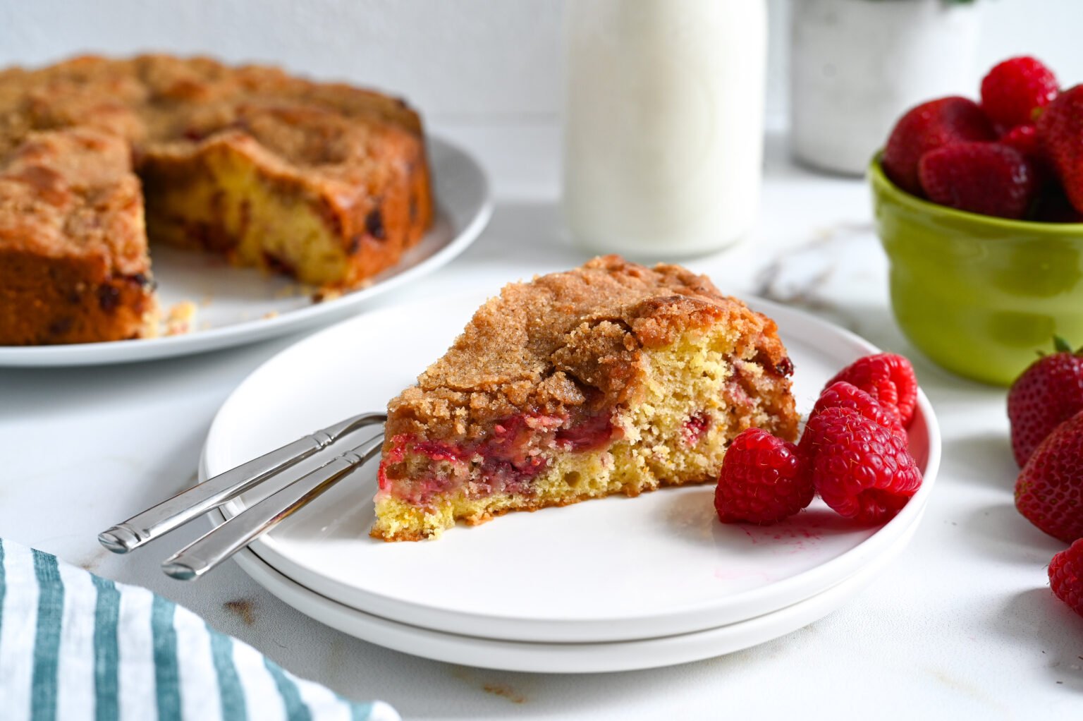 Mixed berry buckle Mia Kouppa, Traditional Greek recipes and more