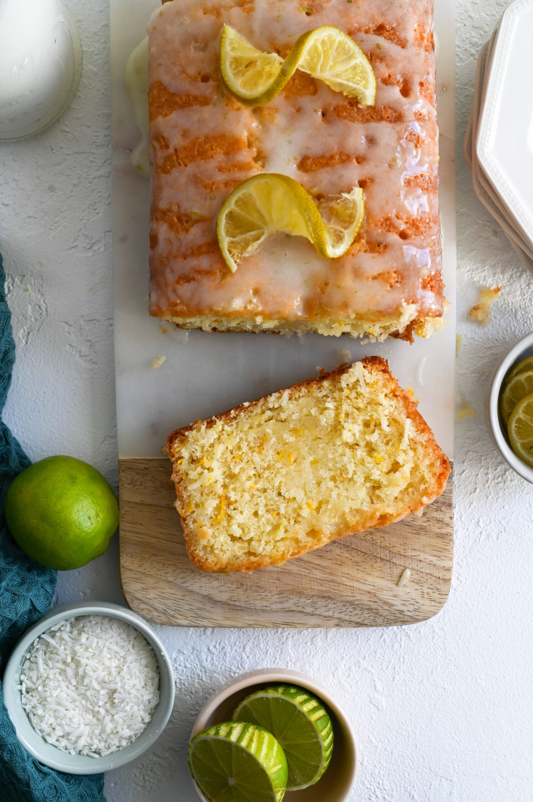 Coconut lime zucchini cake Mia Kouppa, Greek recipes and more