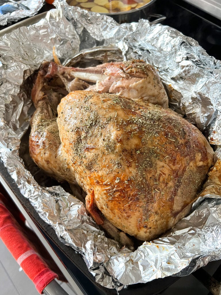 Learn how to make a delicious and easy roast turkey for Thanksgiving, or anytime!