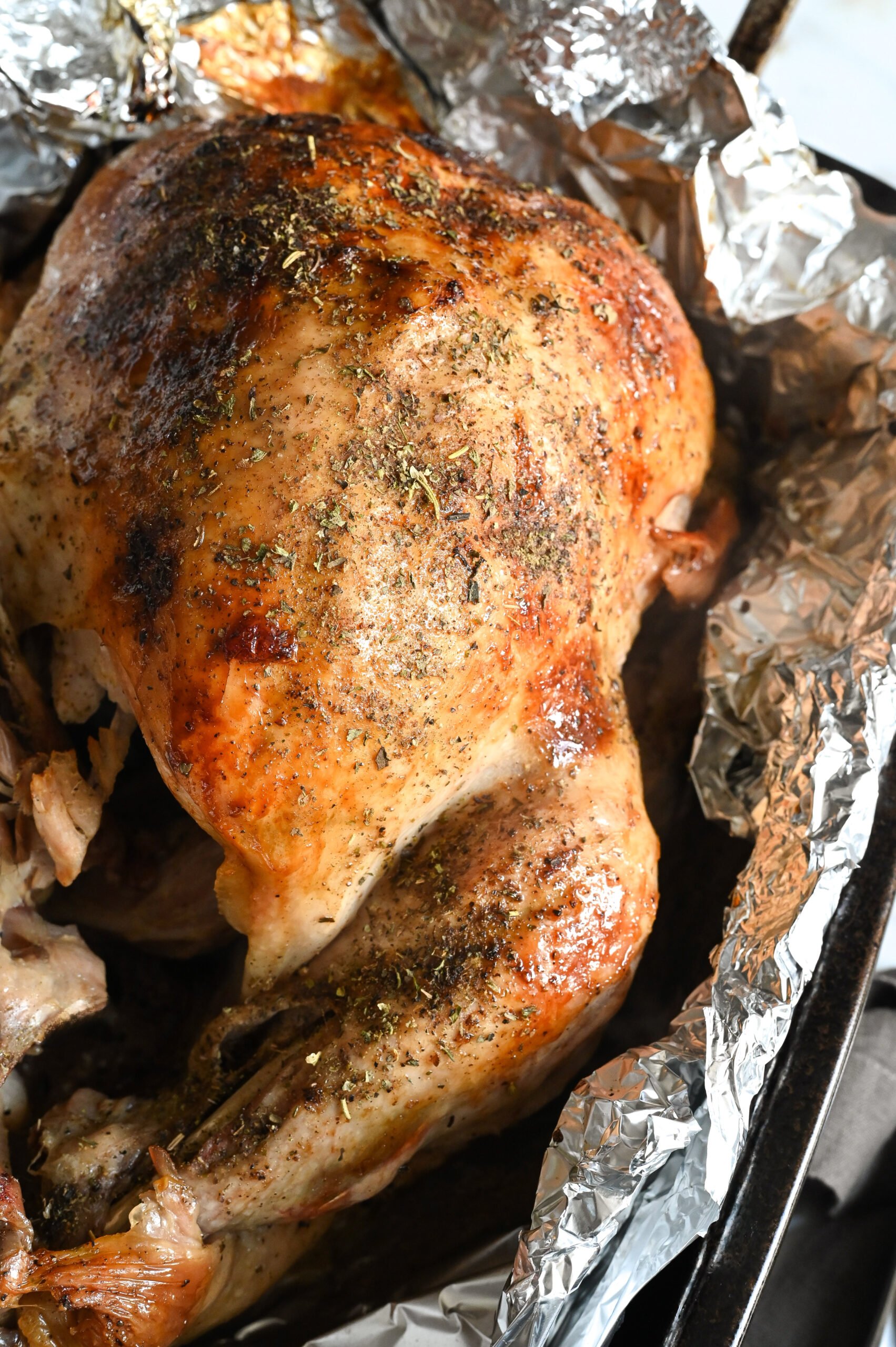 Easy roast turkey