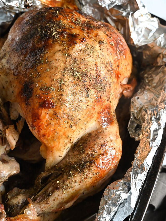 Easy roast turkey