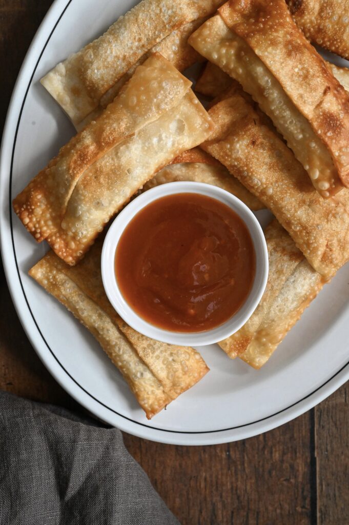 Learn how to make easy vegetarian egg rolls with our family recipe.