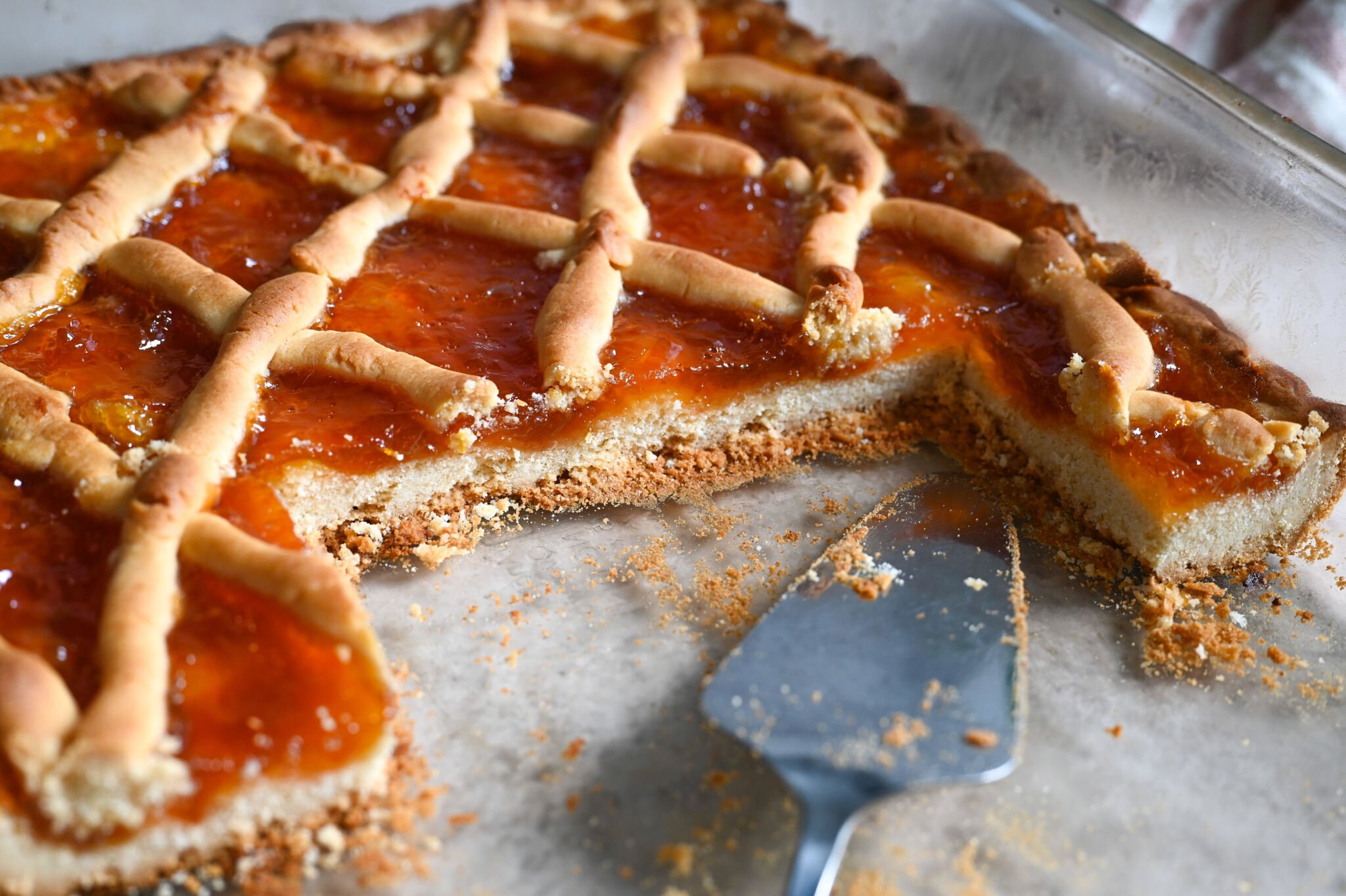 Pasta Flora (Greek jam tart recipe) Mia Kouppa