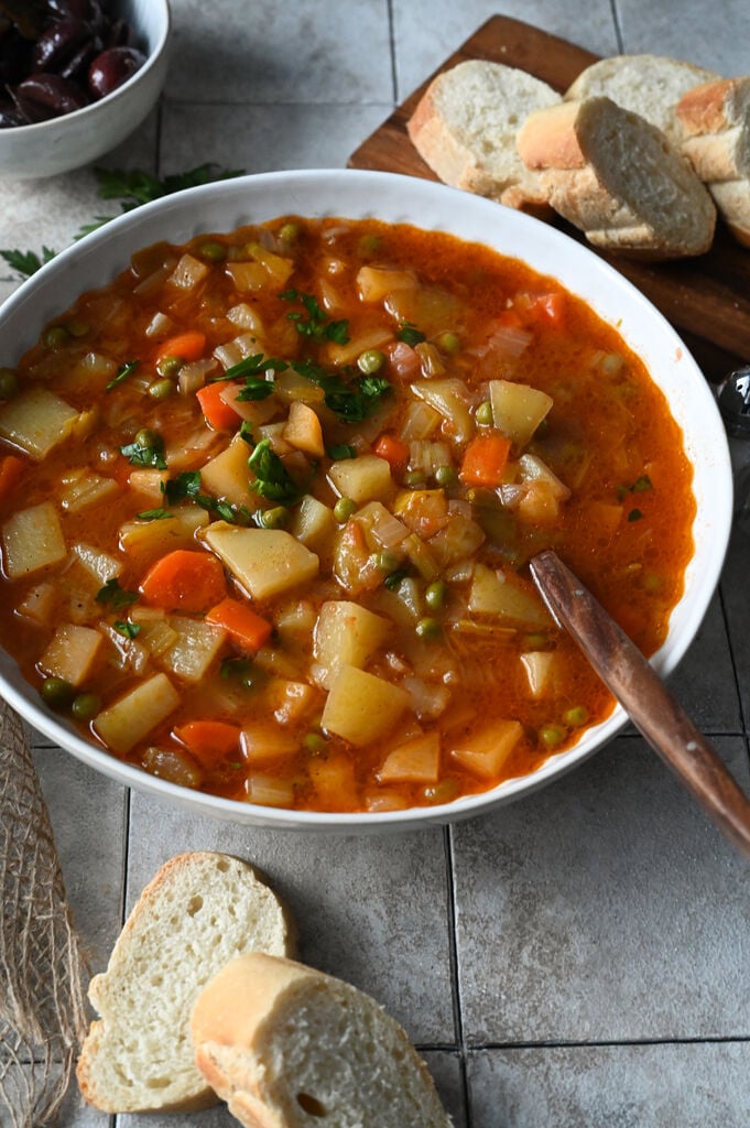 Hortosoupa, Greek vegetable soup