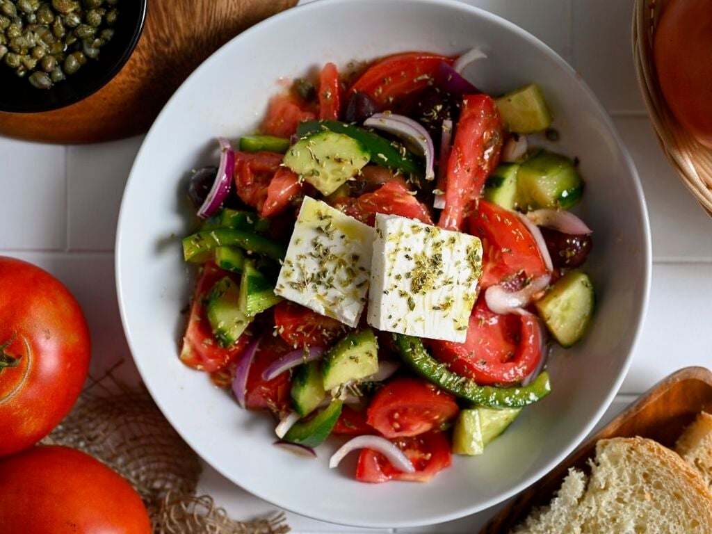 Greek or Horiatiki salad