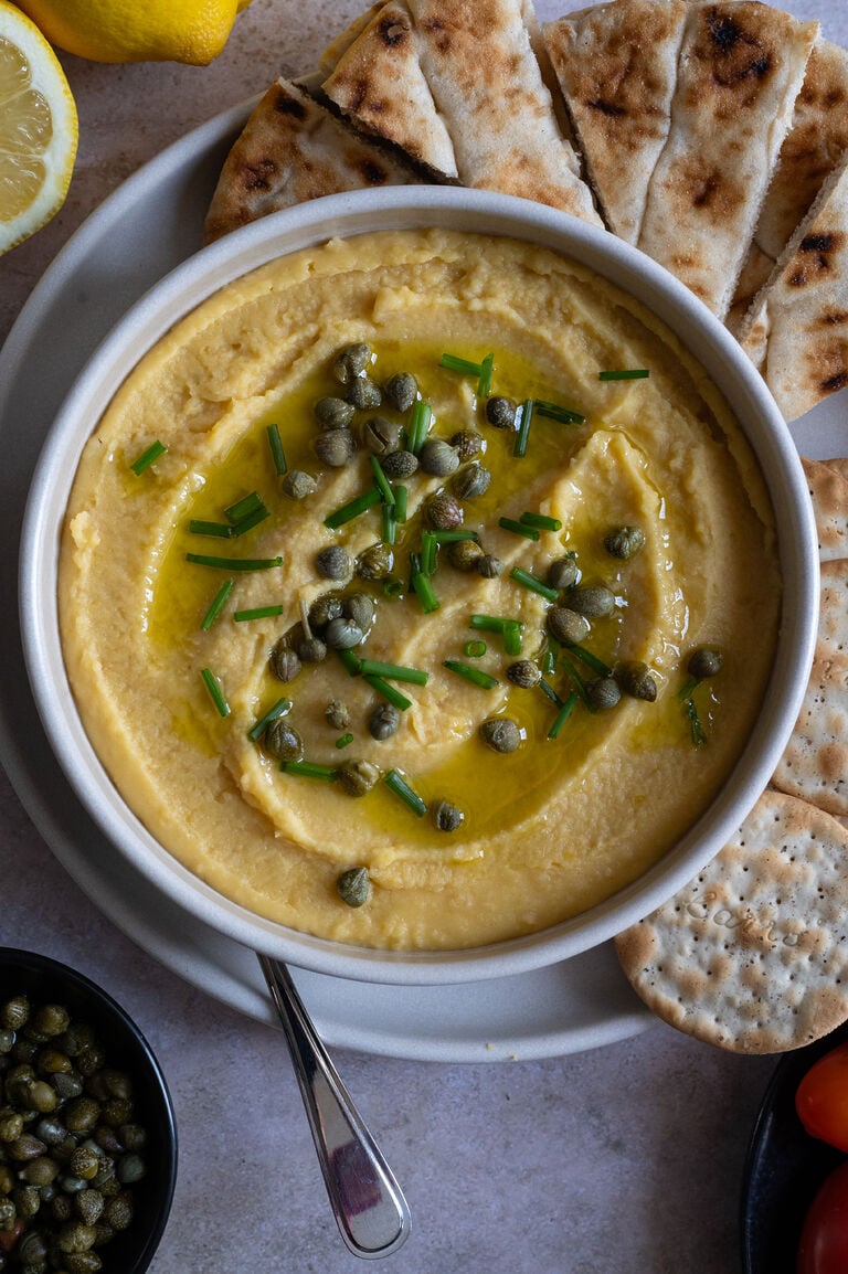 Fava, Greek yellow split pea dip - Mia Kouppa, Greek recipes