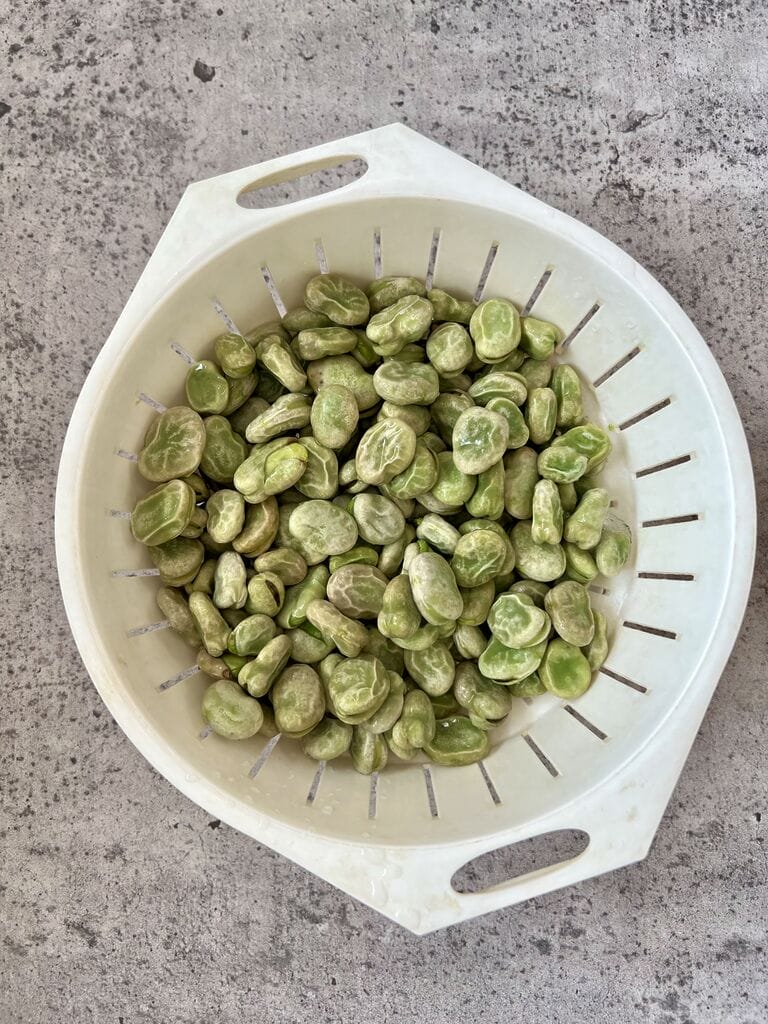 the beans.