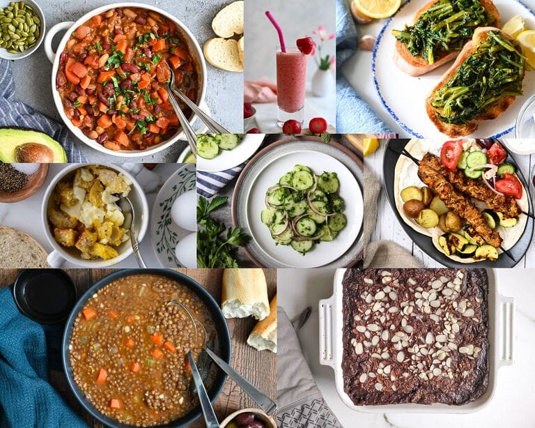 Mediterranean Meal Plan for Seven Days